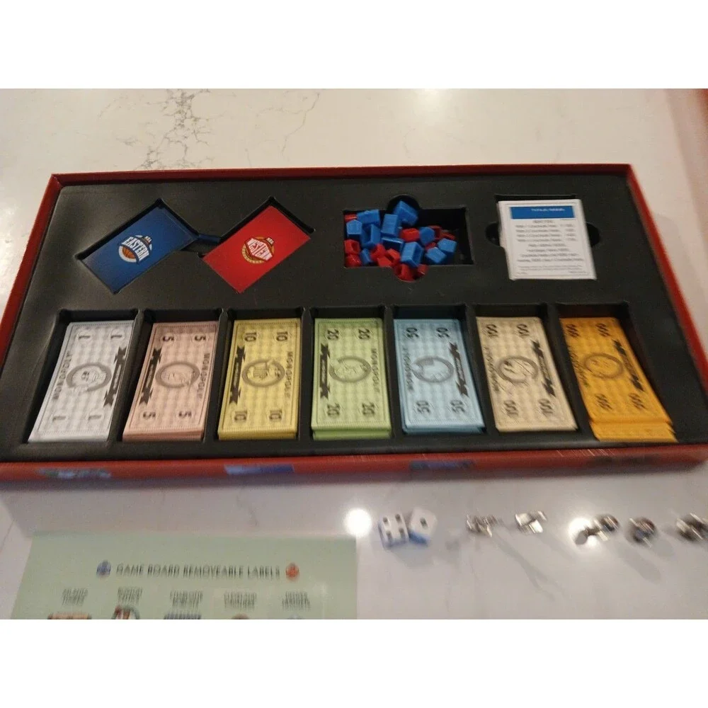 Monopoly My NBA Basketball Edition 2006 Used EUC All Pieces Present